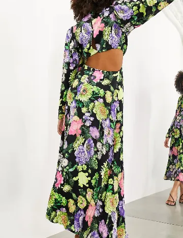 Rochie lunga ASOS, floral print