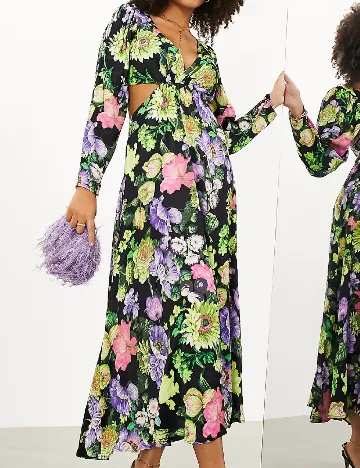 Rochie lunga ASOS, floral print