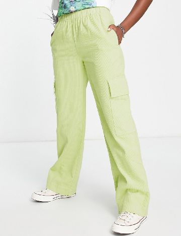 Pantaloni ASOS, verde