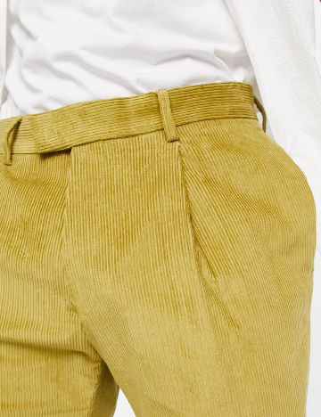 Pantaloni Topman, verde