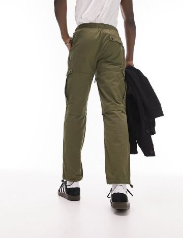 Pantaloni Topman, verde