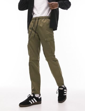 Pantaloni Topman, verde