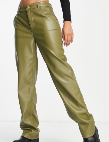 Pantaloni ASOS, verde