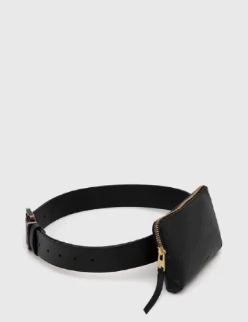 Borseta ALLSAINTS, negru Negru