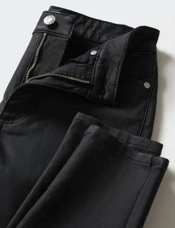 Pantaloni Mango, negru Negru