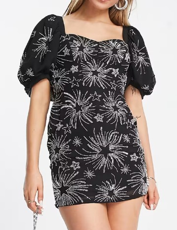 Rochie scurta Miss Selfridge, negru