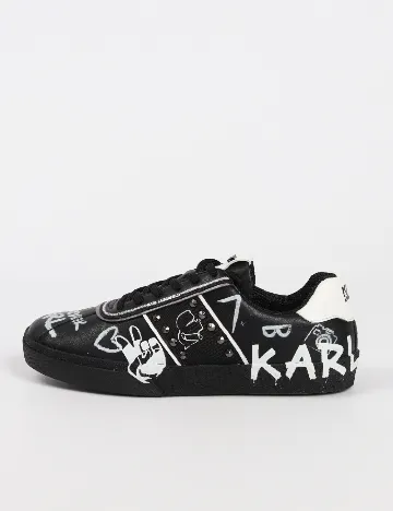 Adidasi KARL LAGERFELD, negru Negru