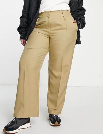 Pantaloni ASOS Curve, bej