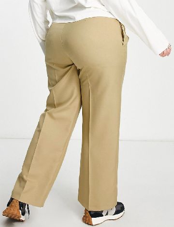 Pantaloni ASOS Curve, bej