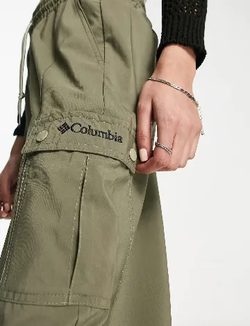 Pantaloni Columbia, verde Verde