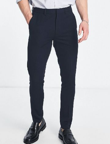 Pantaloni ASOS, bleumarin