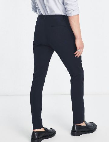 Pantaloni ASOS, bleumarin