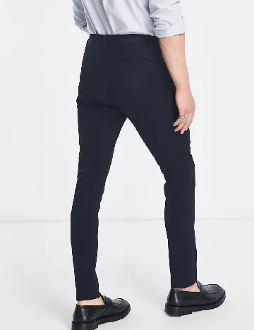 Pantaloni ASOS, bleumarin Albastru