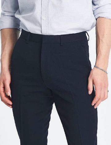 Pantaloni ASOS, bleumarin