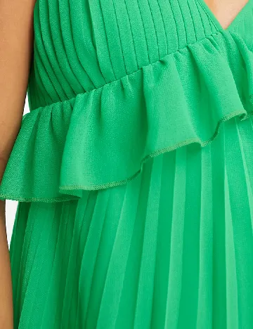 Rochie lunga ASOS, verde Verde