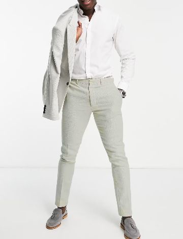 Pantaloni ASOS, gri