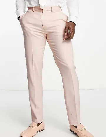 Pantaloni ASOS, piersica Roz