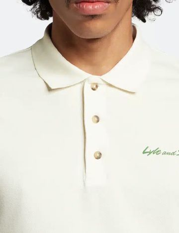 Tricou Lyle&Scott, ecru