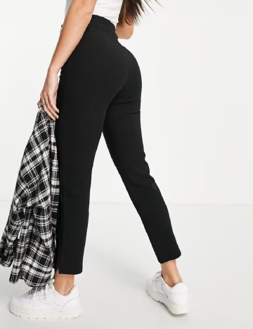 Pantaloni Stradivarius, negru