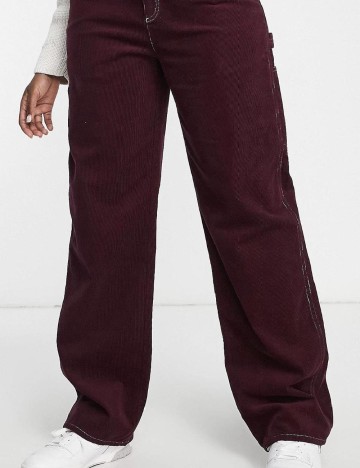 Pantaloni ASOS, pruna