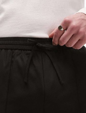 Pantaloni Topman, negru