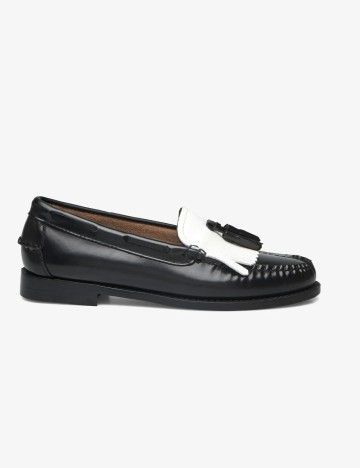 Mocasini Weejuns, negru/alb