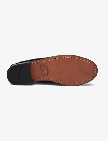 Mocasini Weejuns, negru/alb