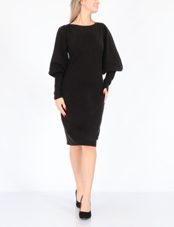 Rochie medie French Connection, negru