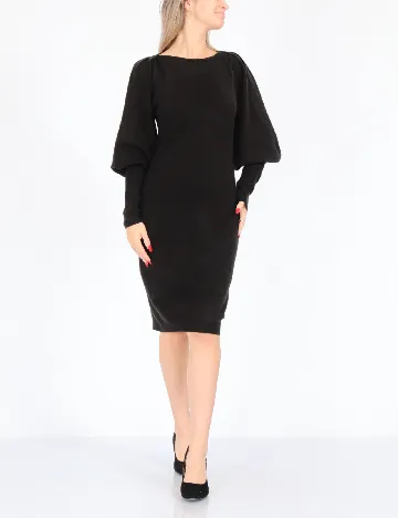 Rochie medie French Connection, negru Negru