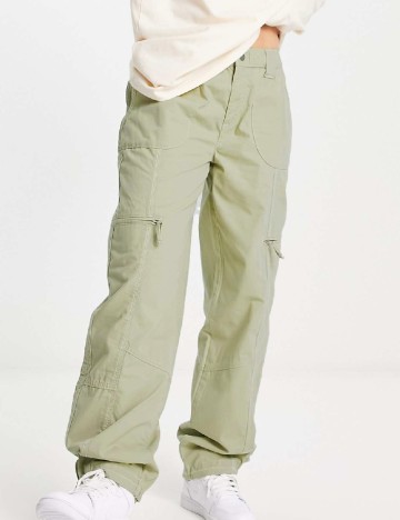 Pantaloni ASOS Curve, verde