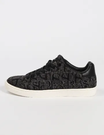 Adidasi SuperTrash, negru Negru