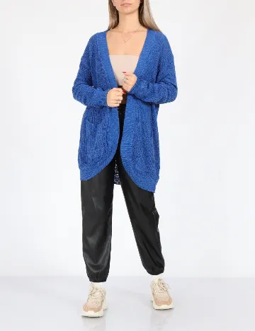 Cardigan SHEIN, albastru Albastru