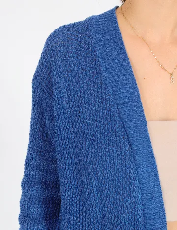 Cardigan SHEIN, albastru Albastru