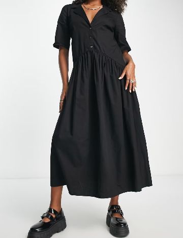 Rochie medie ASOS, negru