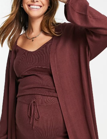 Cardigan Asos Maternity, maro