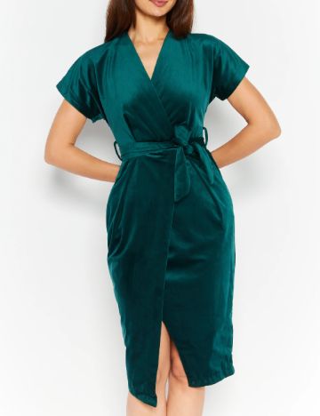 Rochie scurta Closet London, verde