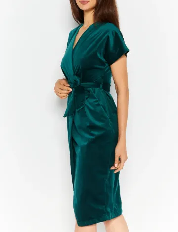 Rochie scurta Closet London, verde Verde