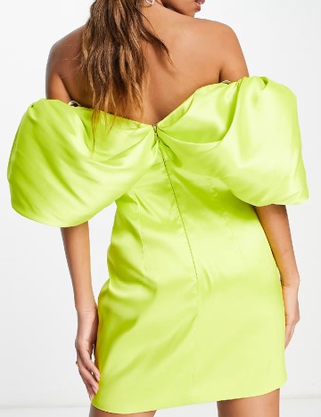 Rochie scurta ASOS, verde