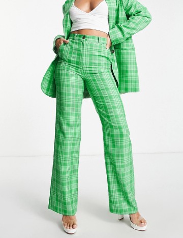 Pantaloni ASOS, verde