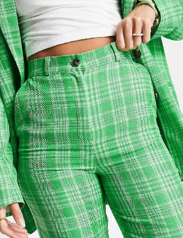 Pantaloni ASOS, verde Verde