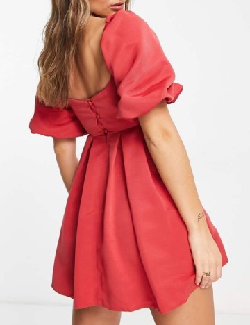 Rochie scurta ASOS, rosu