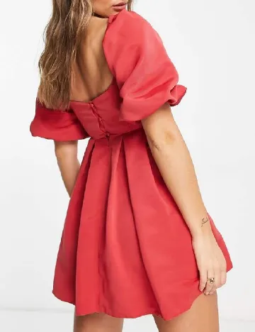 Rochie scurta ASOS, rosu Rosu