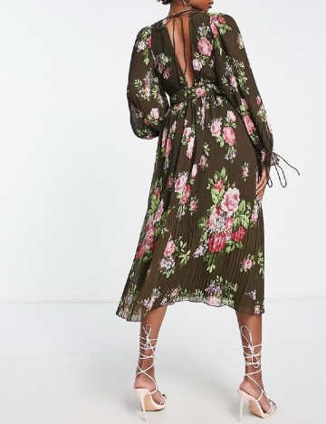 Rochie medie ASOS, floral