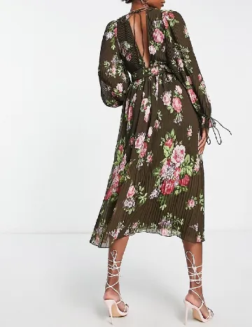 Rochie medie ASOS, floral