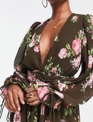 Rochie medie ASOS, floral