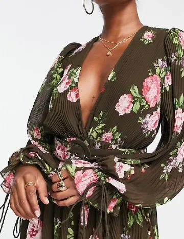 Rochie medie ASOS, floral
