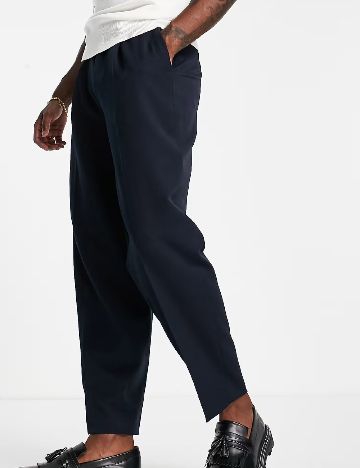 Pantaloni ASOS, bleumarin