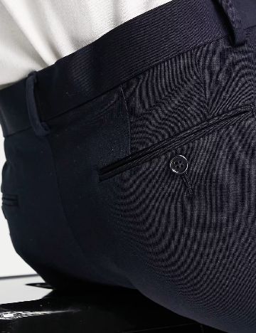 Pantaloni ASOS, bleumarin