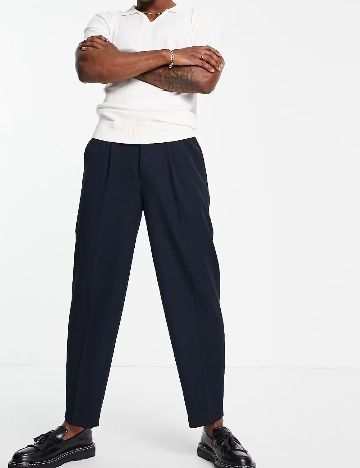 Pantaloni ASOS, bleumarin