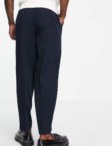 Pantaloni ASOS, bleumarin